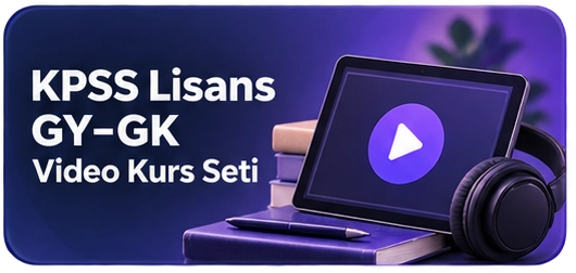 KPSS Lisans GY-GK Video Kurs Seti
