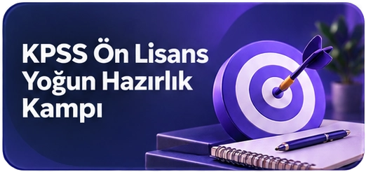KPSS Ön Lisans Yoğun Hazırlık Kampı